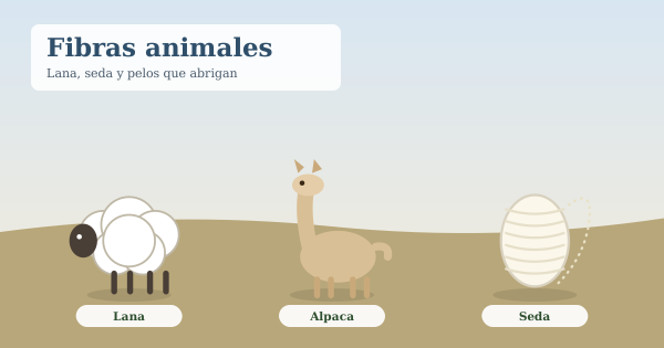 Fibras animales